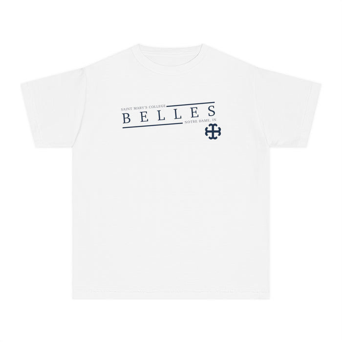 Youth Saint Mary's College Belles Tee | Better in Blue Co.