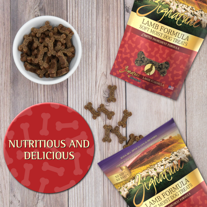 Zignature Lamb Soft Moist Treats for Dogs