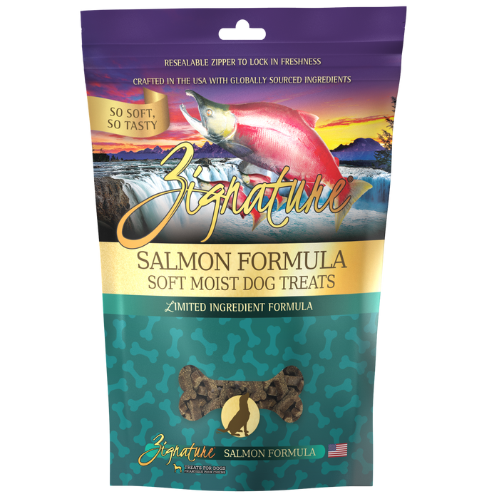 Zignature Salmon Soft Moist Treats for Dogs